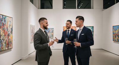 Impress at Gallery Openings: A Guide for Sugar Baby Gays